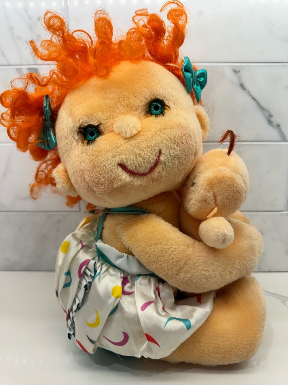 Vintage 1985 Kenner Higgs Bunch “Tickles” with Hugglet Gigglet